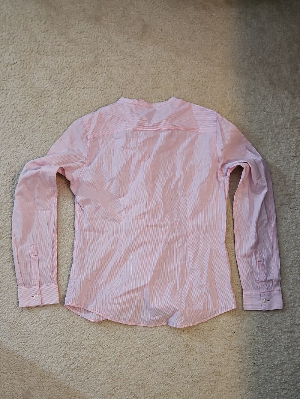 GAP Light Pink Ruffle Front Blouse - Picture 3 of 3
